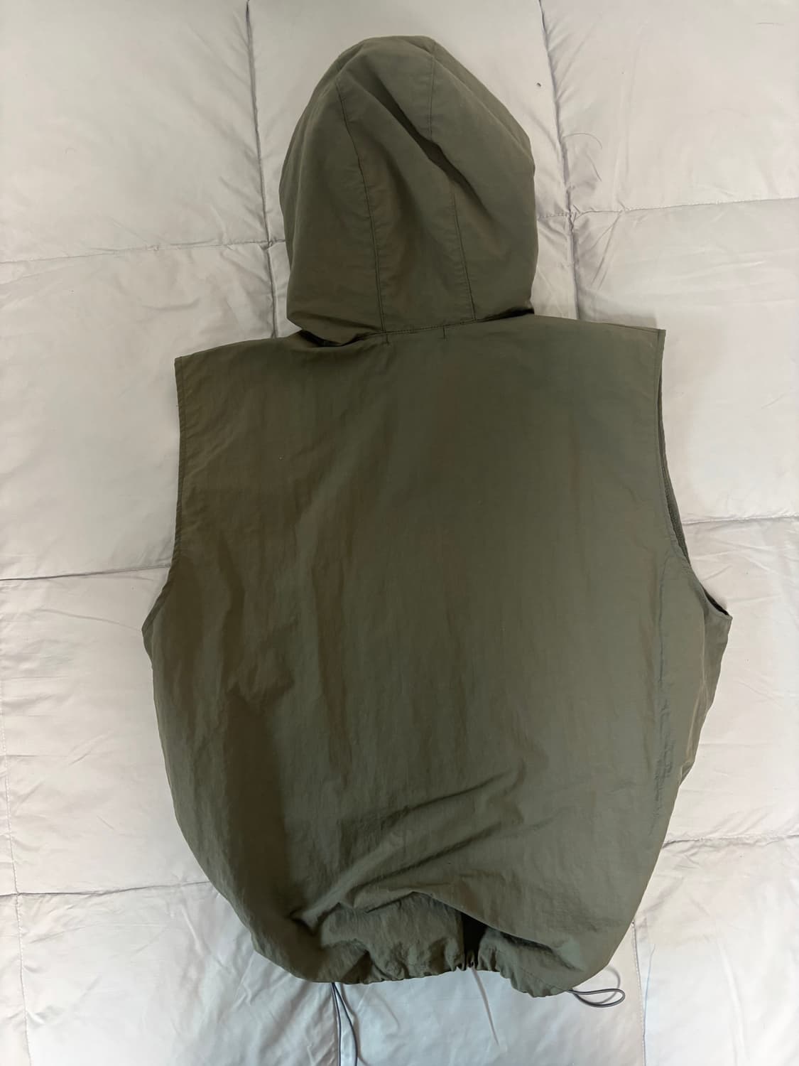 고프코어 후드 조끼 상품이미지2