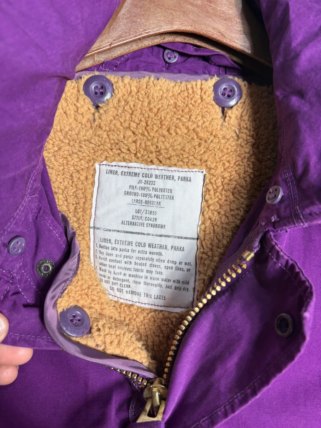 Rna inc m65 피쉬테일 개파카 상품이미지3