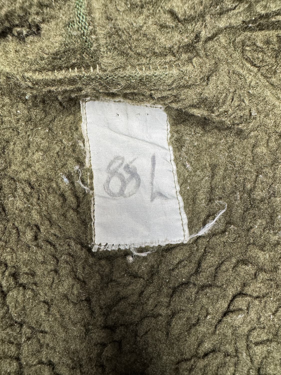 빈티지 8090s 프랑스 아미 f-2 콜드웨더 파카 88L 상품이미지3