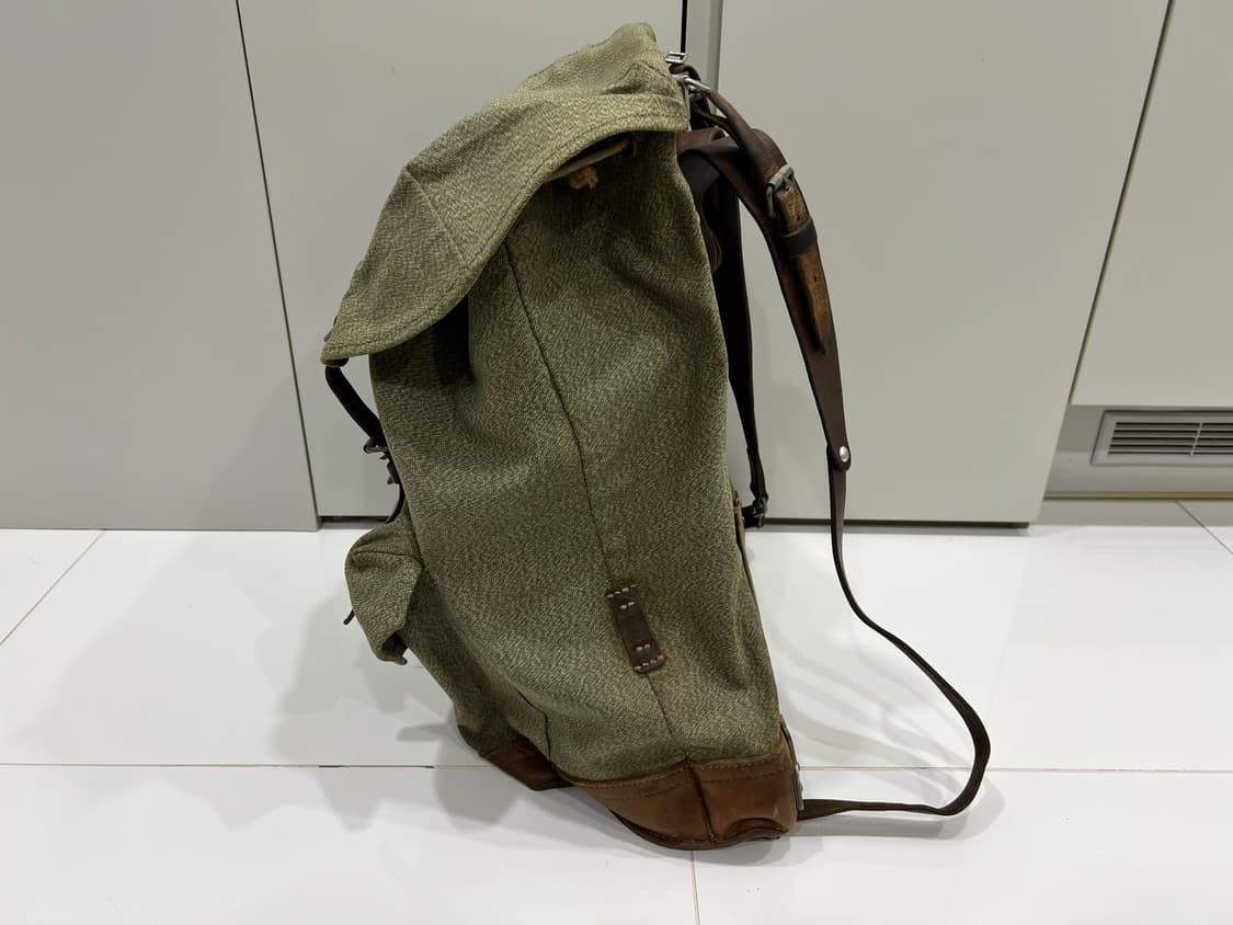 스위스군 캔버스 가죽 40리터 백팩 상품이미지2