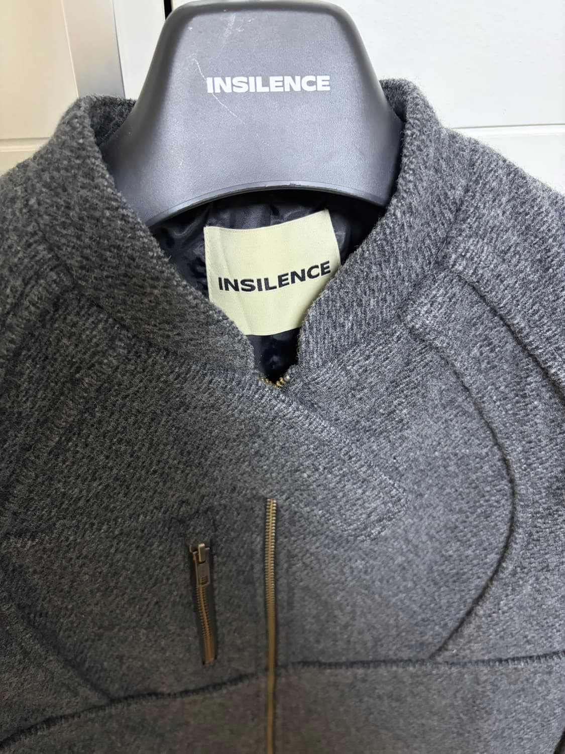 insilence 울 블루종 100size 상품이미지2