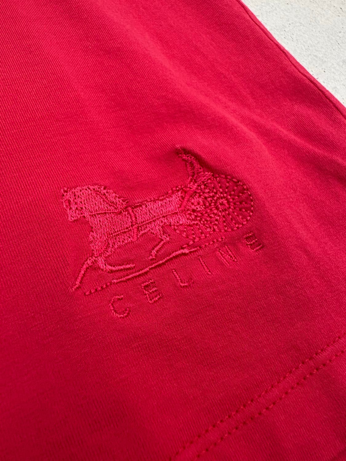 셀린느 숄더 시어링 티셔츠 상품이미지4