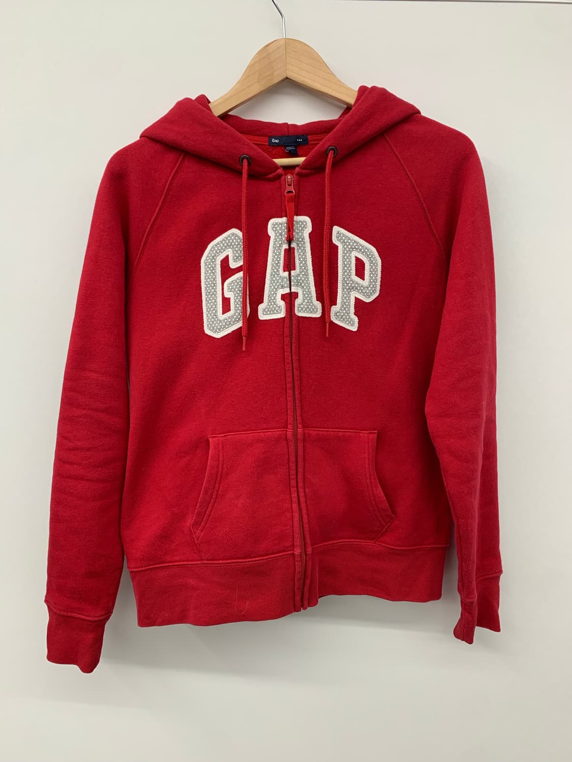 Gap 땡땡이 로고 후드집업 상품이미지5