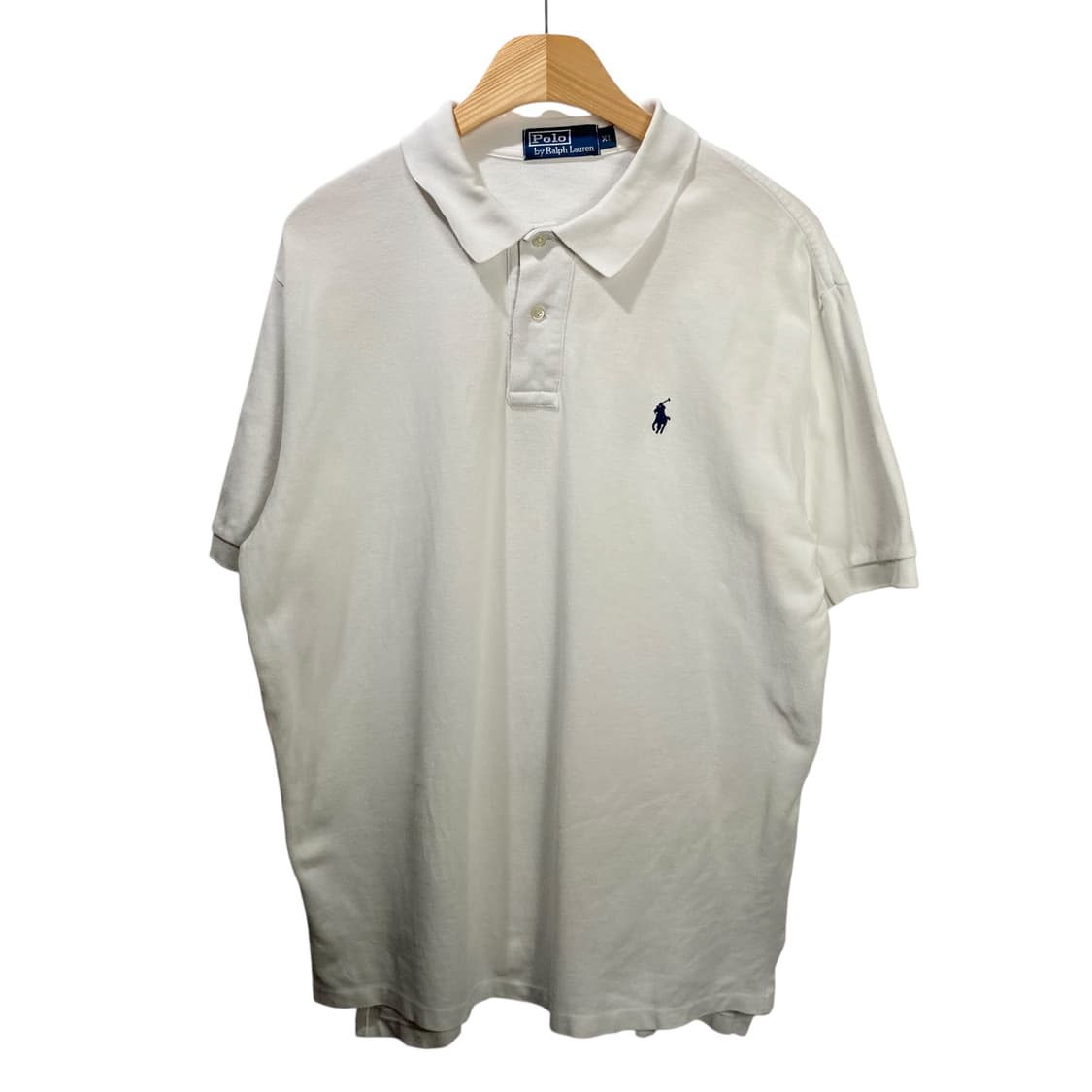 폴로랄프로렌 화이트 카라넥 버튼 반팔 상품이미지2
