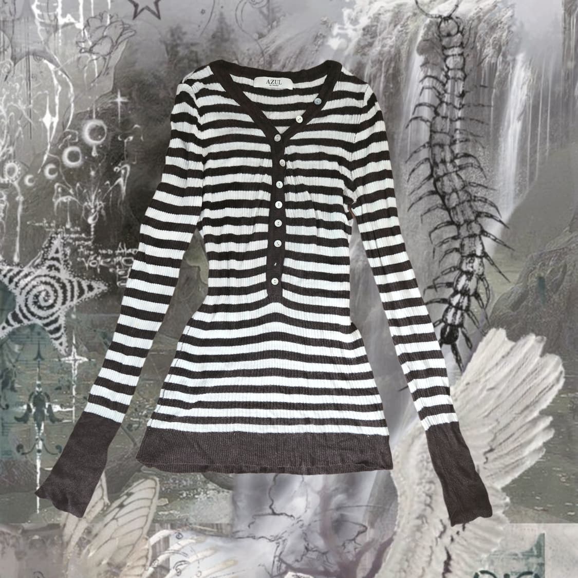Vintage fairy grange Brown Long sleeve 상품이미지1