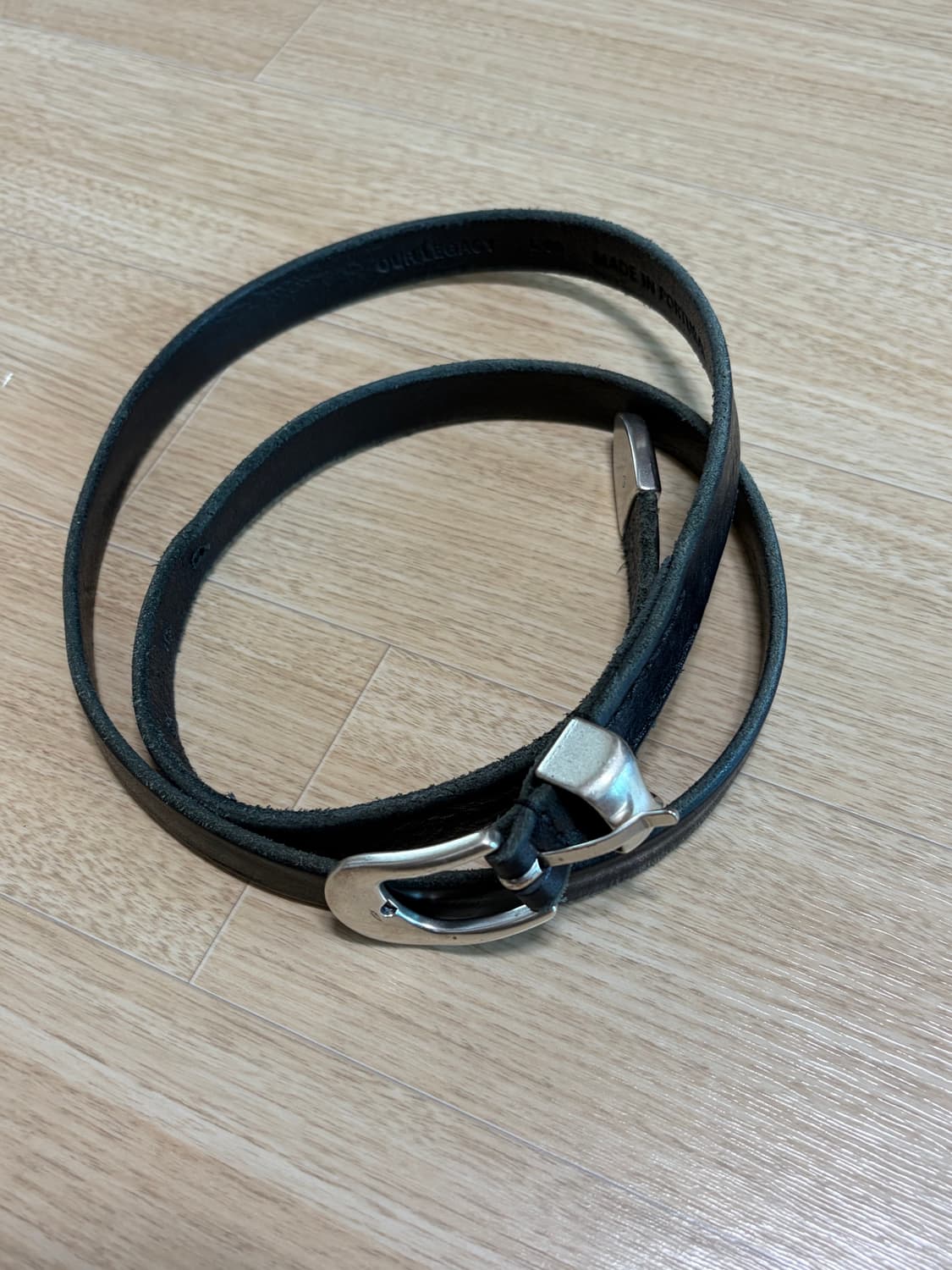 Our Legacy 2cm 벨트 블랙 상품이미지2