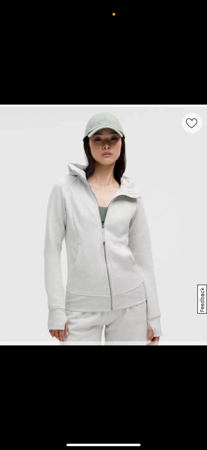룰루레몬 스쿠버 후드 그레이 상품이미지1