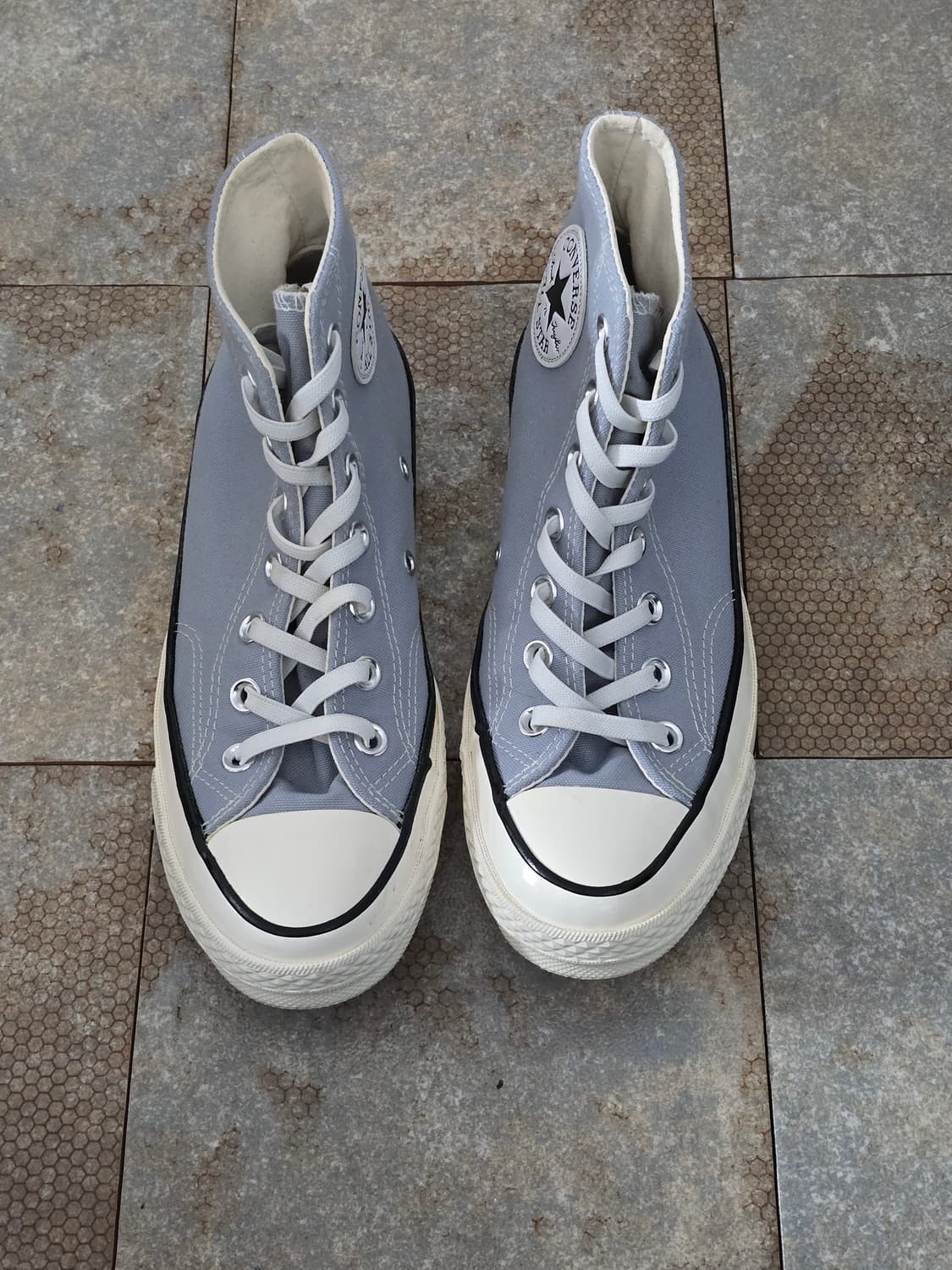 (240)컨버스 척 70 빈티지 캔버스 울프 그레이 하이  상품이미지2