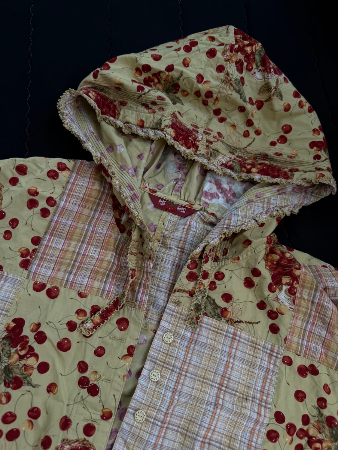 Pink house 반팔 후드 셔츠 상품이미지2