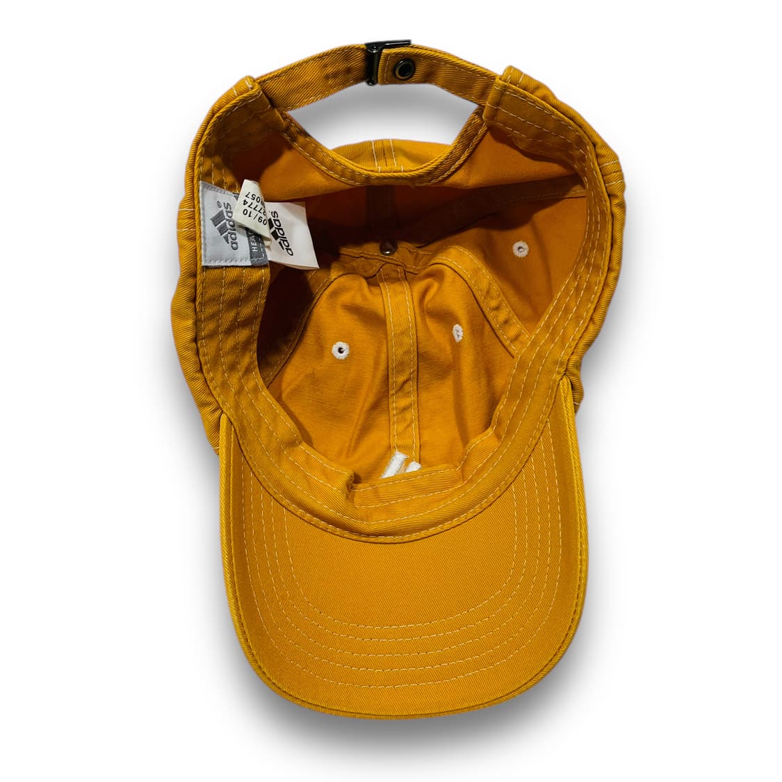 아디다스 삼선 로고 베이스볼 코튼 옐로우 볼캡 상품이미지5