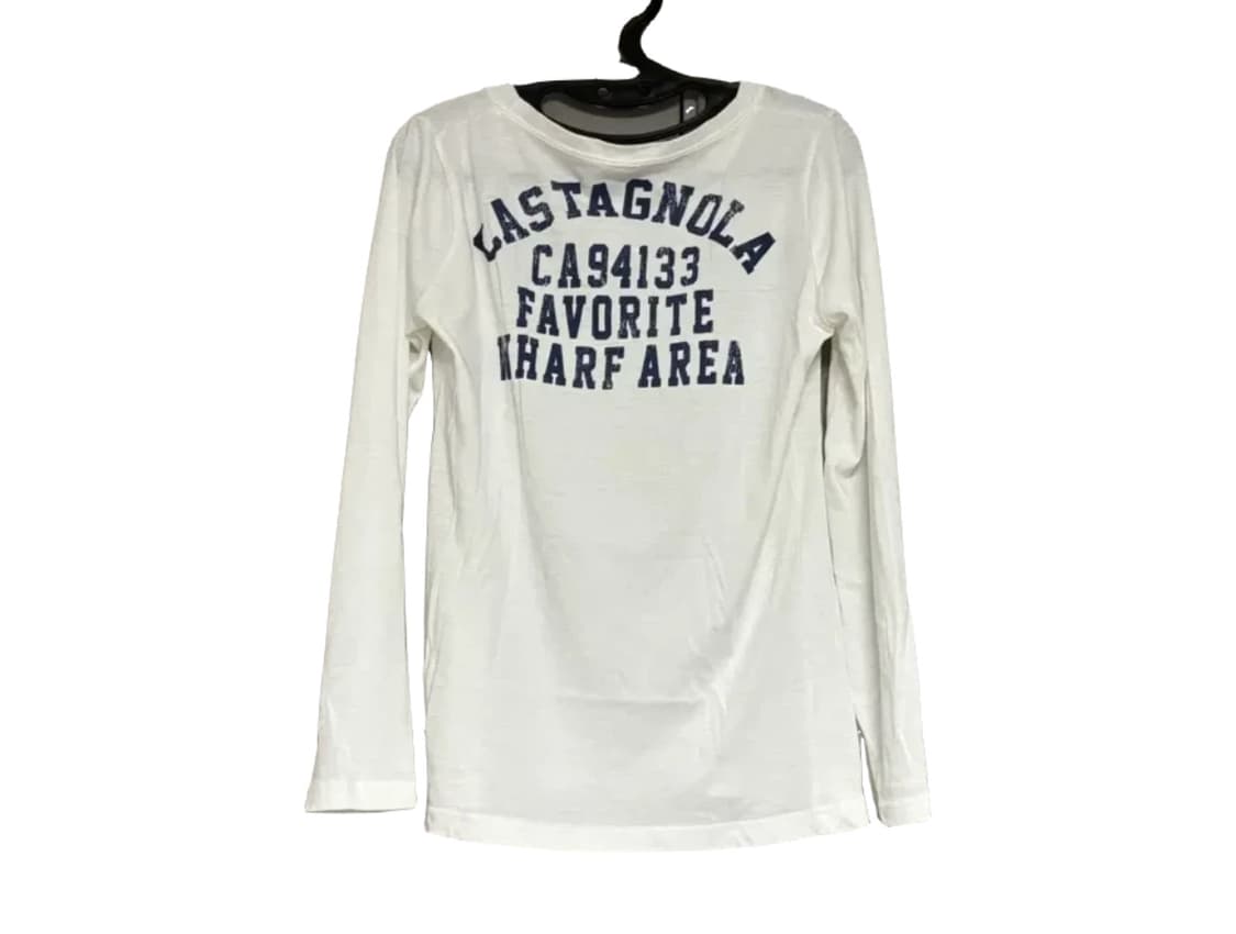 y2k 흰색 긴팔티 상품이미지2