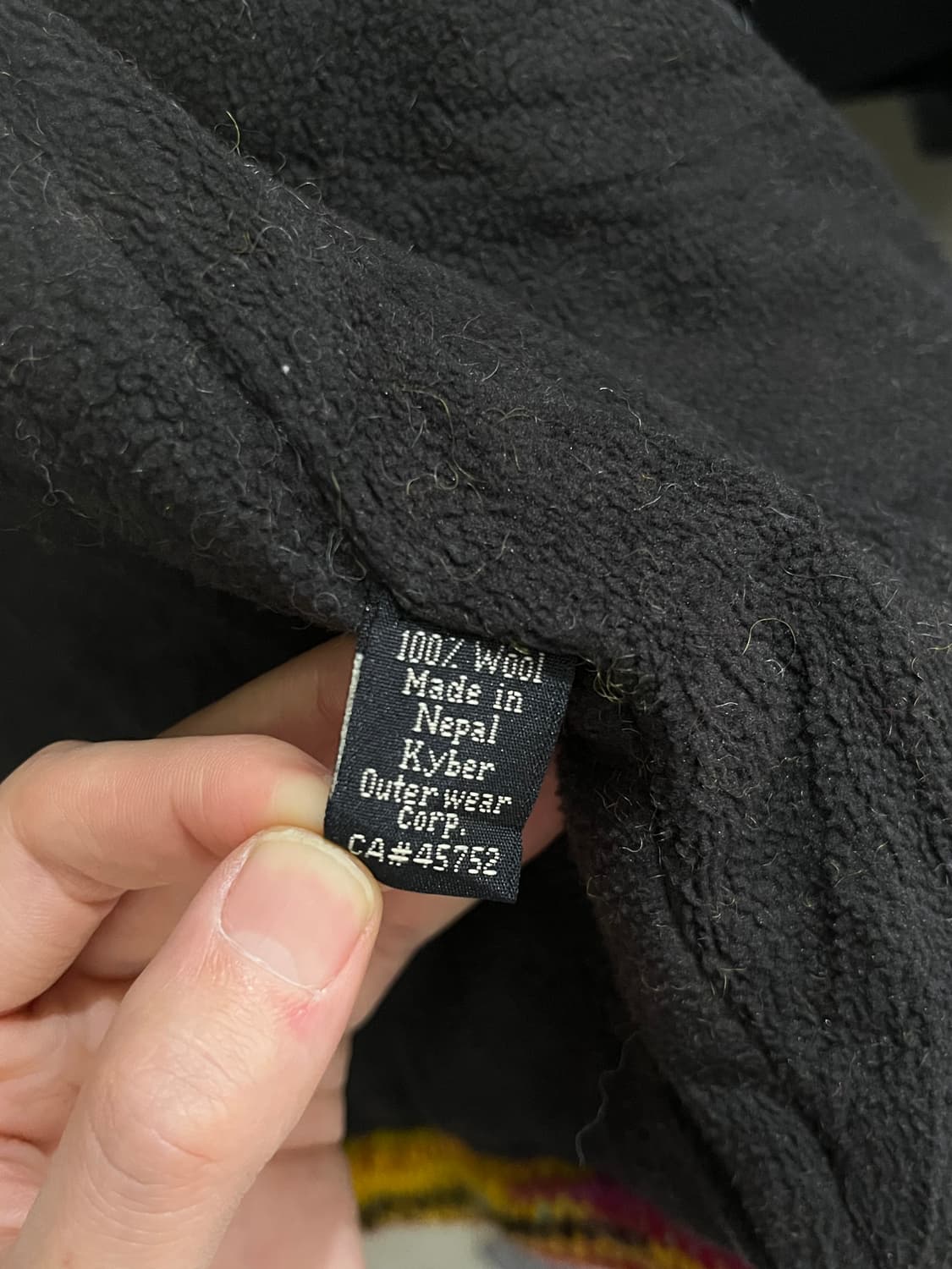 NEPAL HANDMADE WOOL ZIP UP 상품이미지10