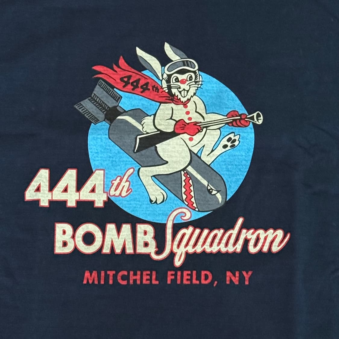 버즈릭슨 티셔츠 네이비 XXL 444th Bomb SQ 상품이미지2