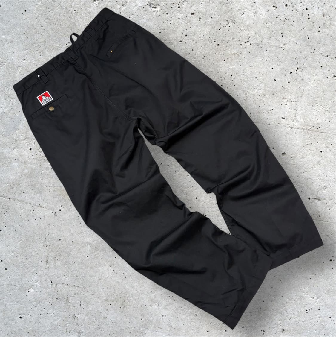 [XL] 벤 데이비스 블랙 바지 워크 팬츠 B871 상품이미지1