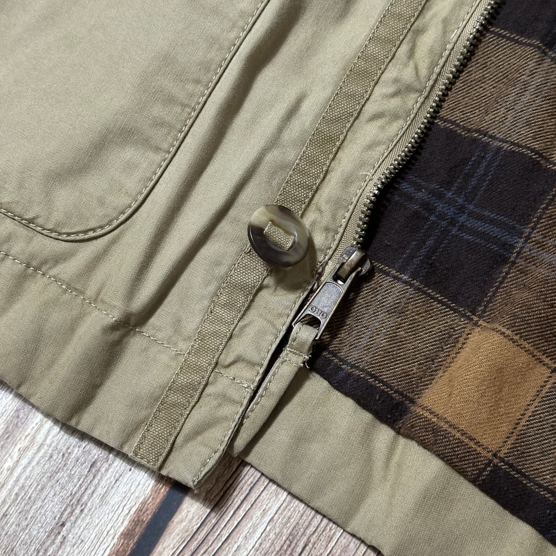 OLD NAVY 올드네이비 헌팅 자켓 베이지 색상 S 사이즈 상품이미지9