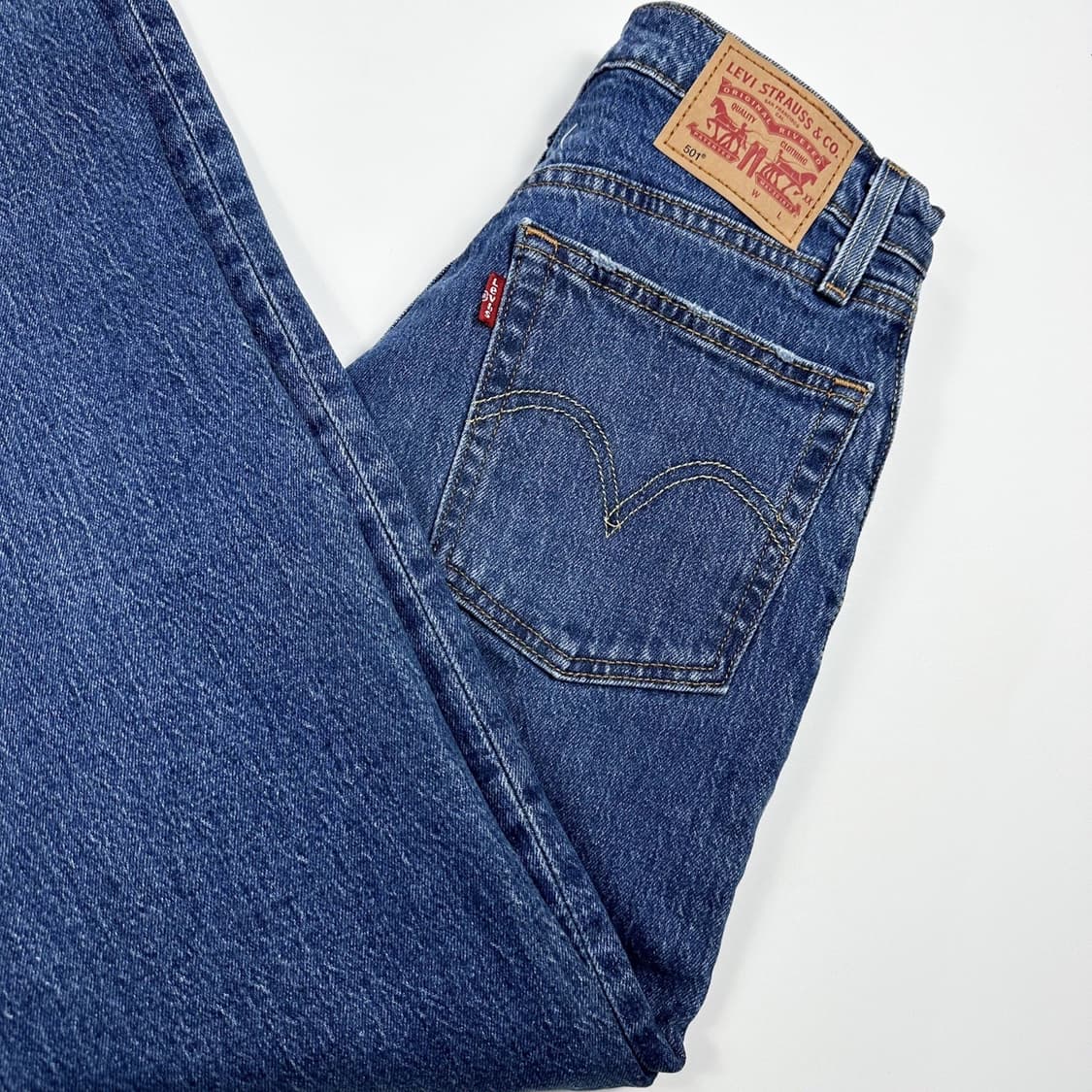 리바이스 501 오리지널 커팅진 데님 팬츠 (25인치 여성추천) 상품이미지1