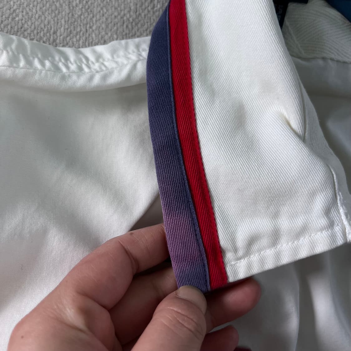 100 폴로랄프로렌 빅포니 성조기 화이트 블루종 자켓 상품이미지7