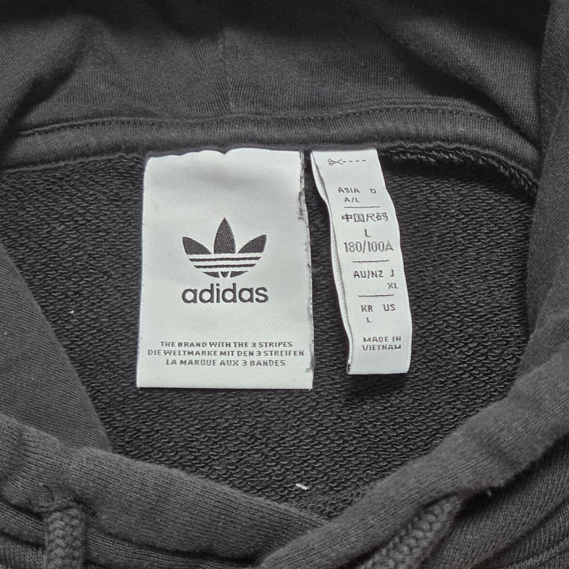Adidas 아디다스 오리지널 파이어버드 빅로고 후드 티셔츠 상품이미지4