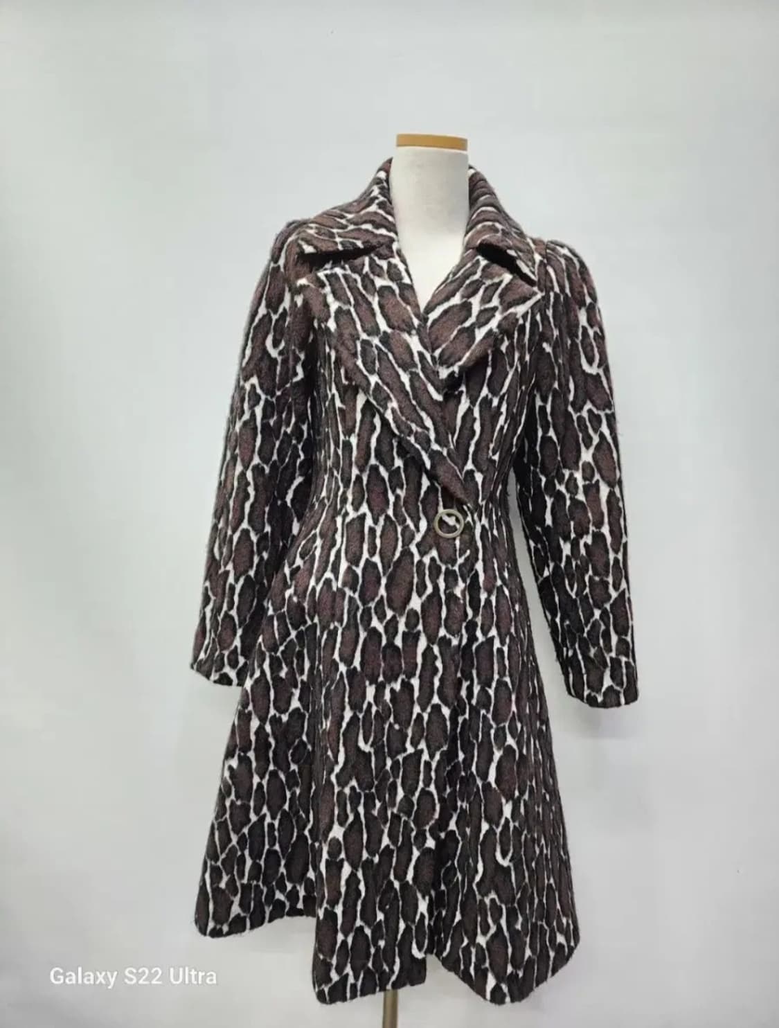 도호에이라인 호피문양코트55 상품이미지1