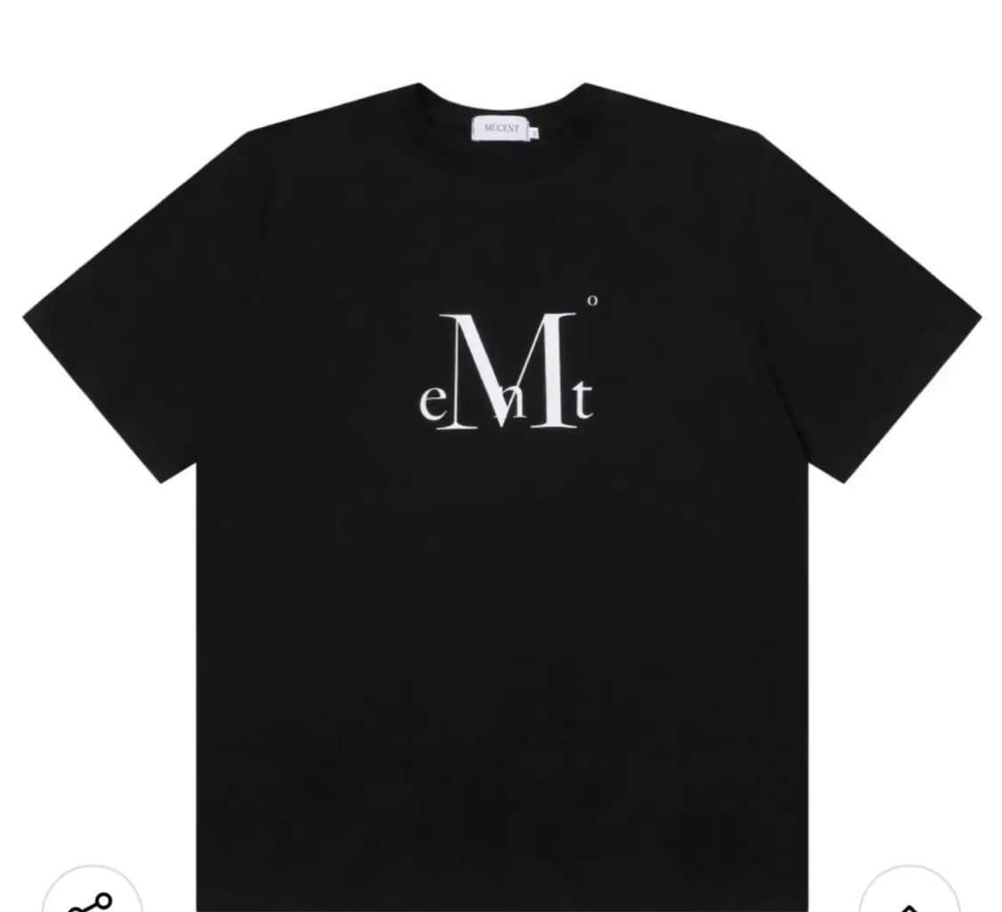 무센트 반팔 새상품 무신사 반팔 mucent 상품이미지1