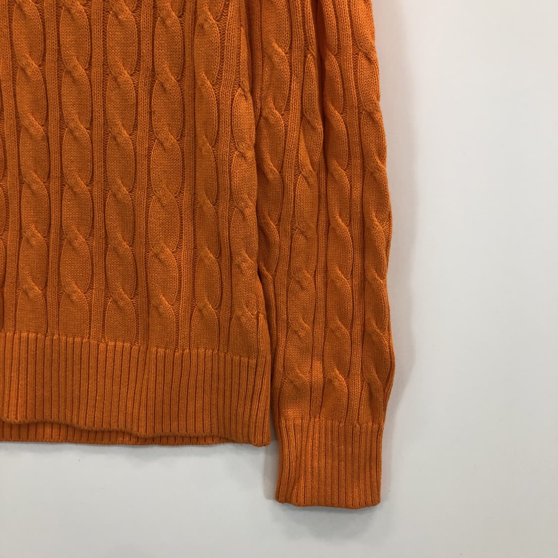 아베크롬비 자수로고 케이블니트 100  상품이미지3