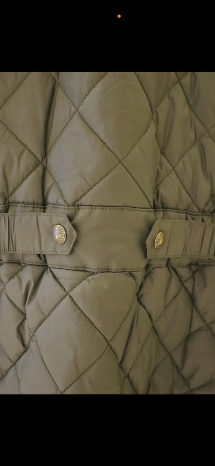 폴로 랄프로렌 퀼팅 자켓 카키색 S 상품이미지7