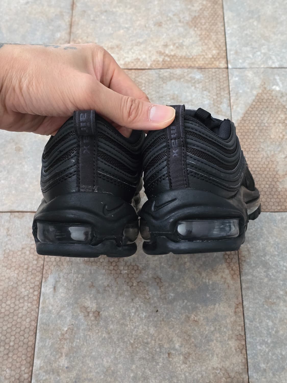 (235)나이키 에어맥스 97 넥스트 네이처 블랙 상품이미지7