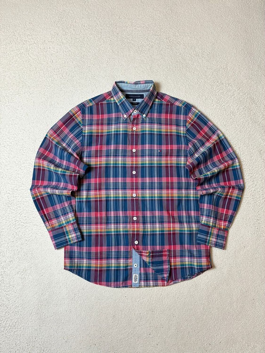 타미힐피거 00's Y2K 체크 셔츠 PN8063 상품이미지1