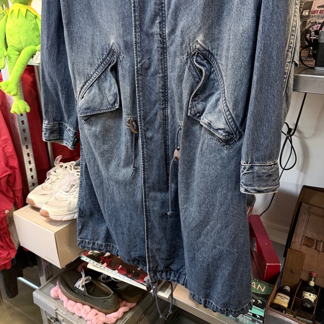 존불 M51 데님 피쉬테일 파카 야상 상품이미지3