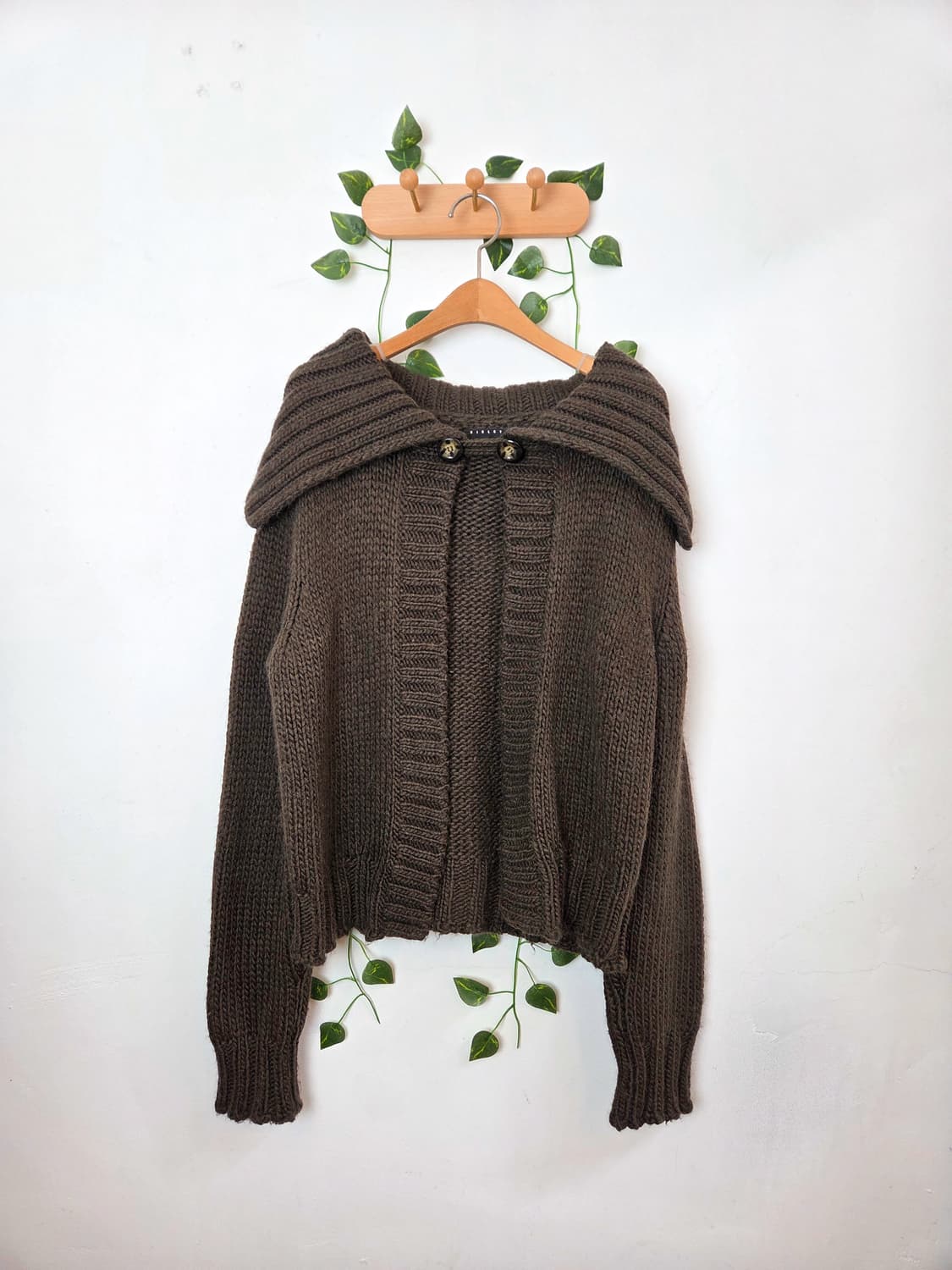 SISLEY 원버튼 가디건 상품이미지1