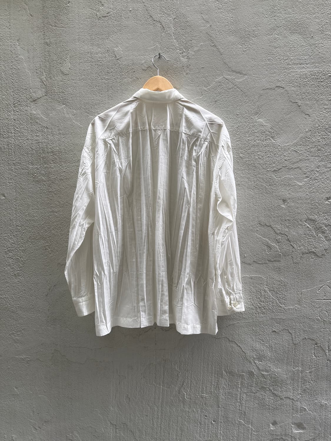 90s Issey Miyake 주름셔츠 상품이미지2