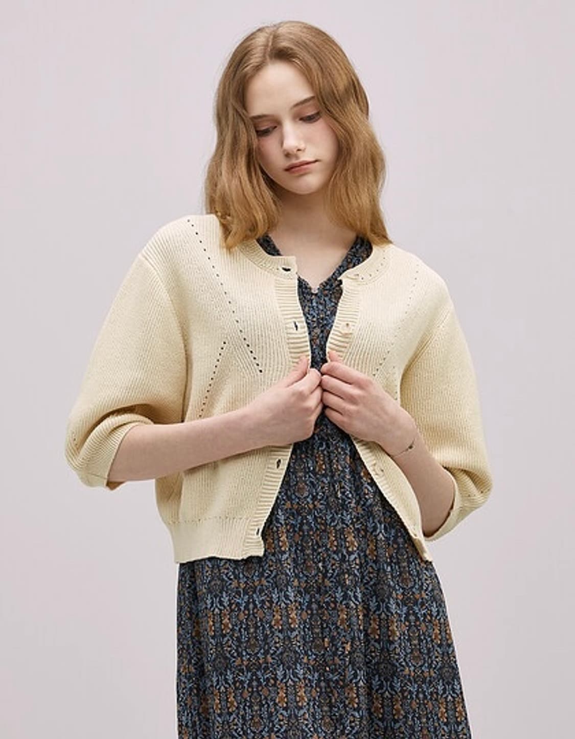 써스데이아일랜드 가디건 상품이미지1