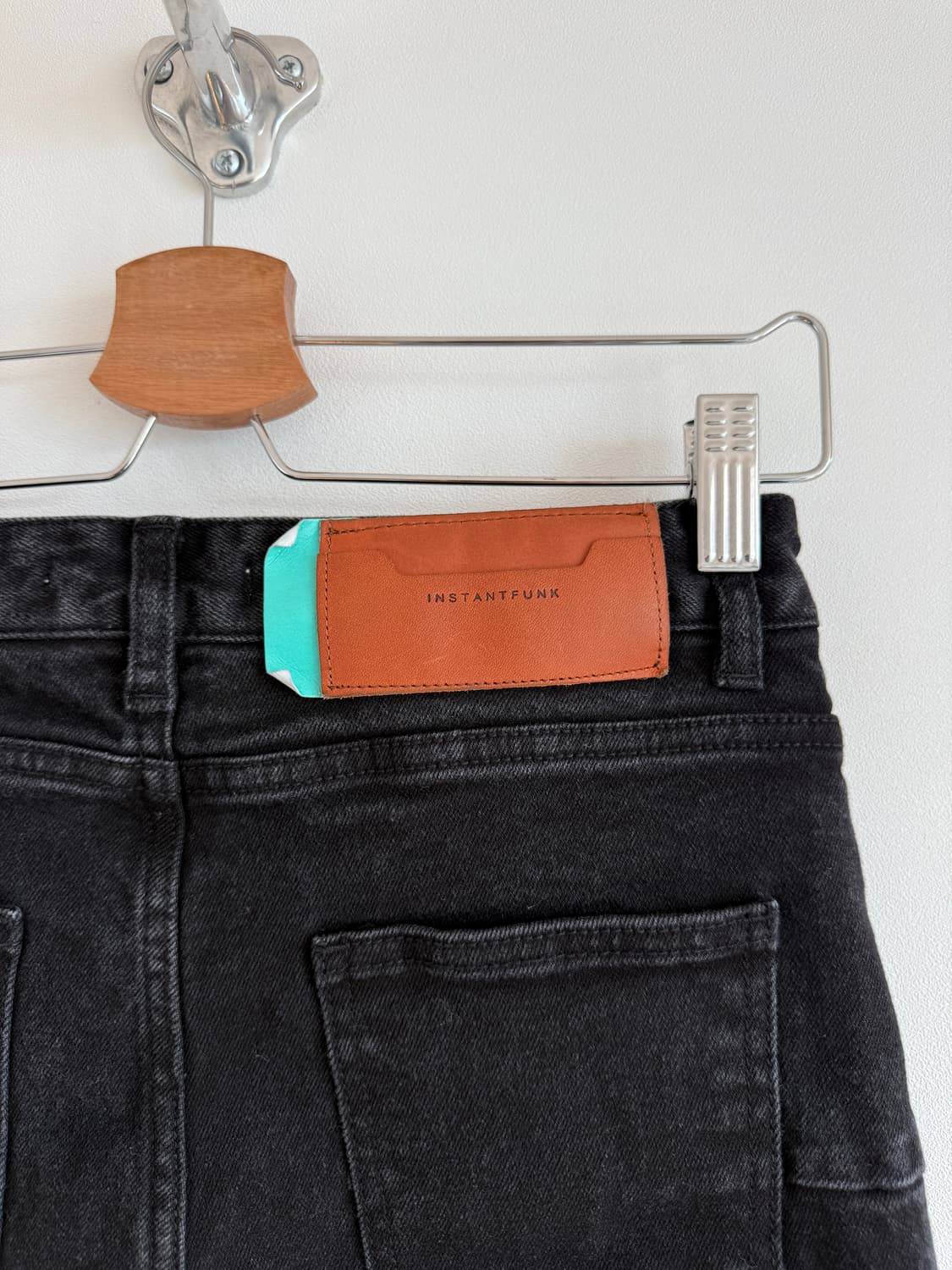 인스턴트펑크(INSTANTFUNK) 블랙 데님 상품이미지5