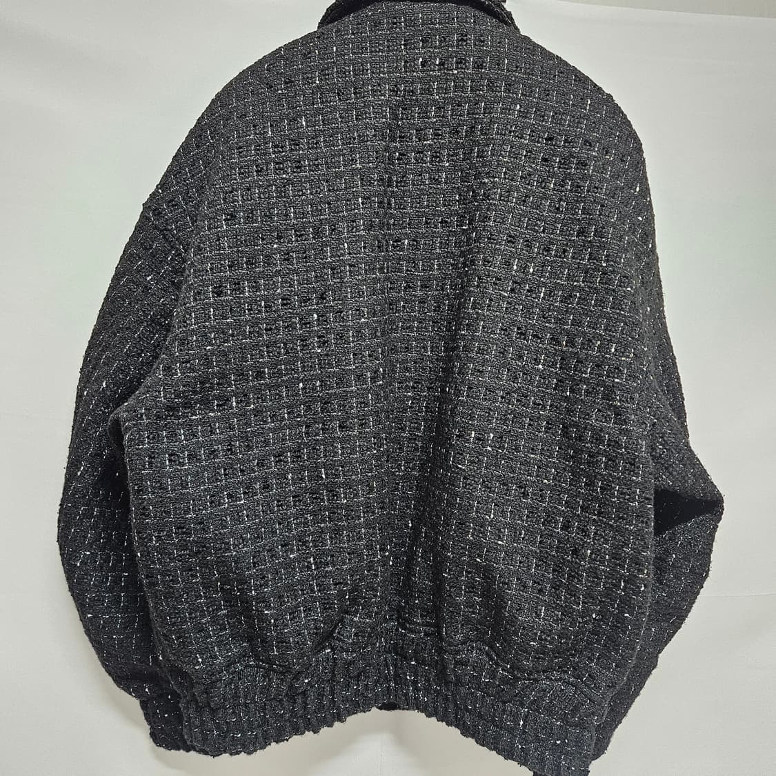 보세 malenkii 트위드 봄버 자켓 F 상품이미지5