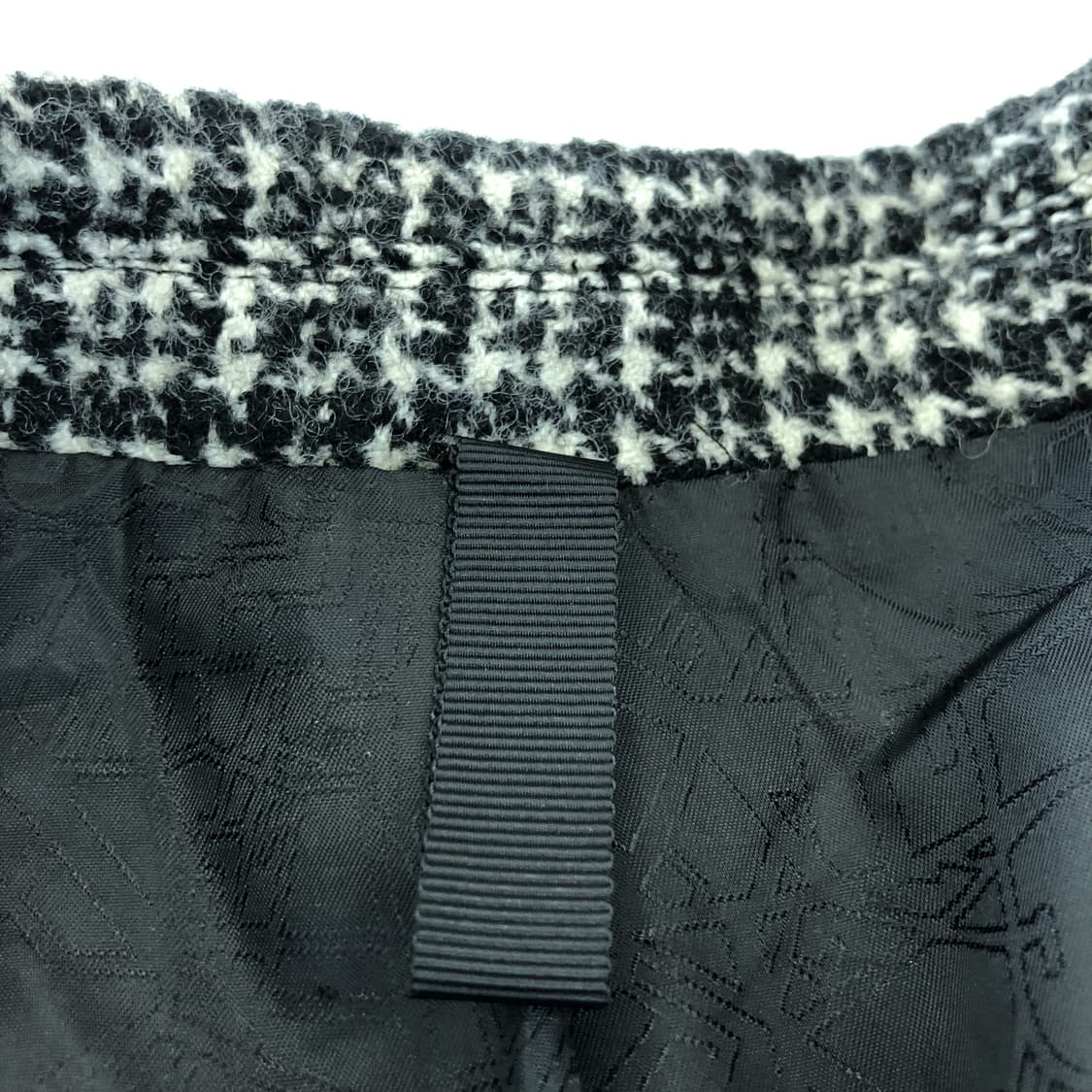 커스텀멜로우 하운드투스 글렌체크 울코트 105  상품이미지6