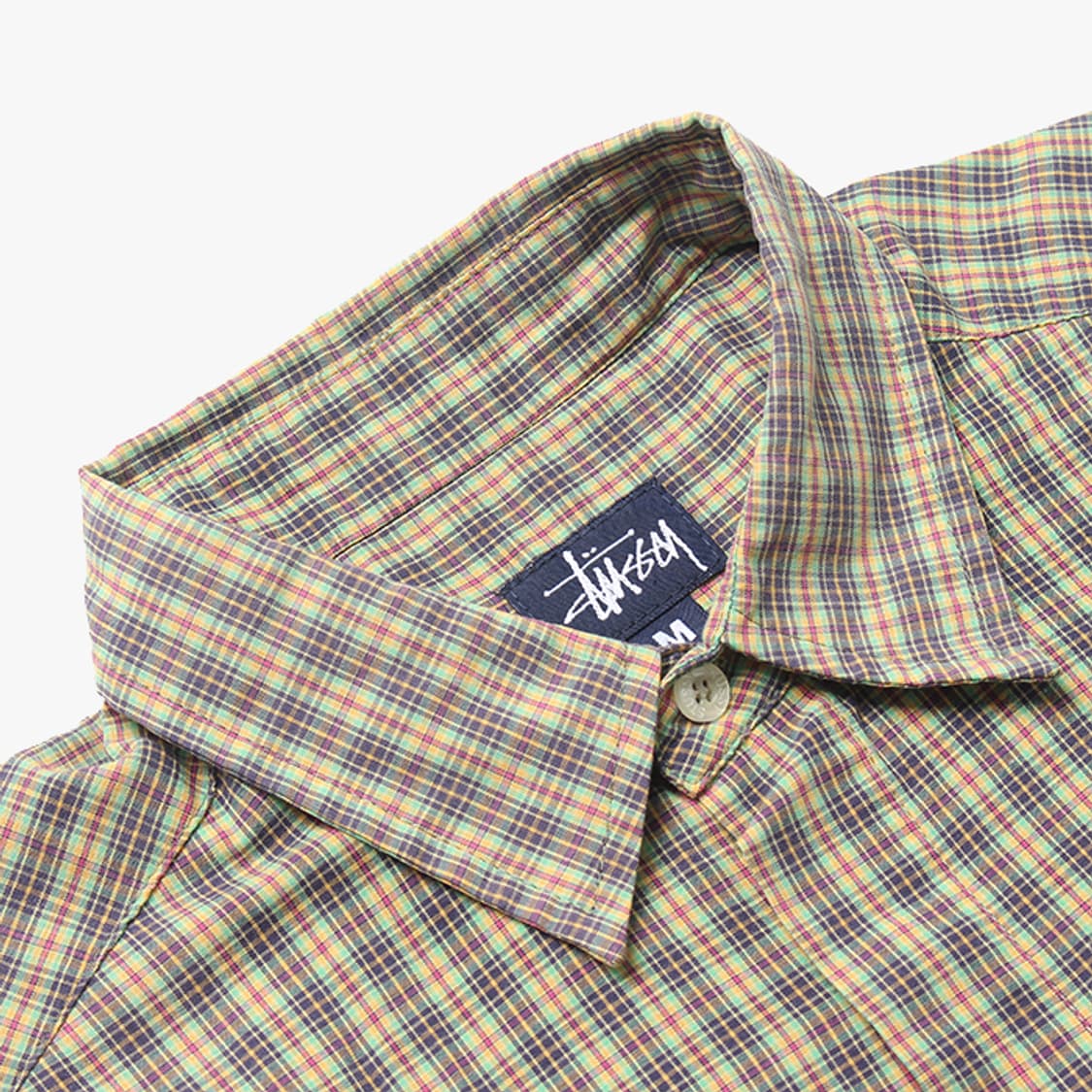  STUSSY "Check Half Shirts" 상품이미지5