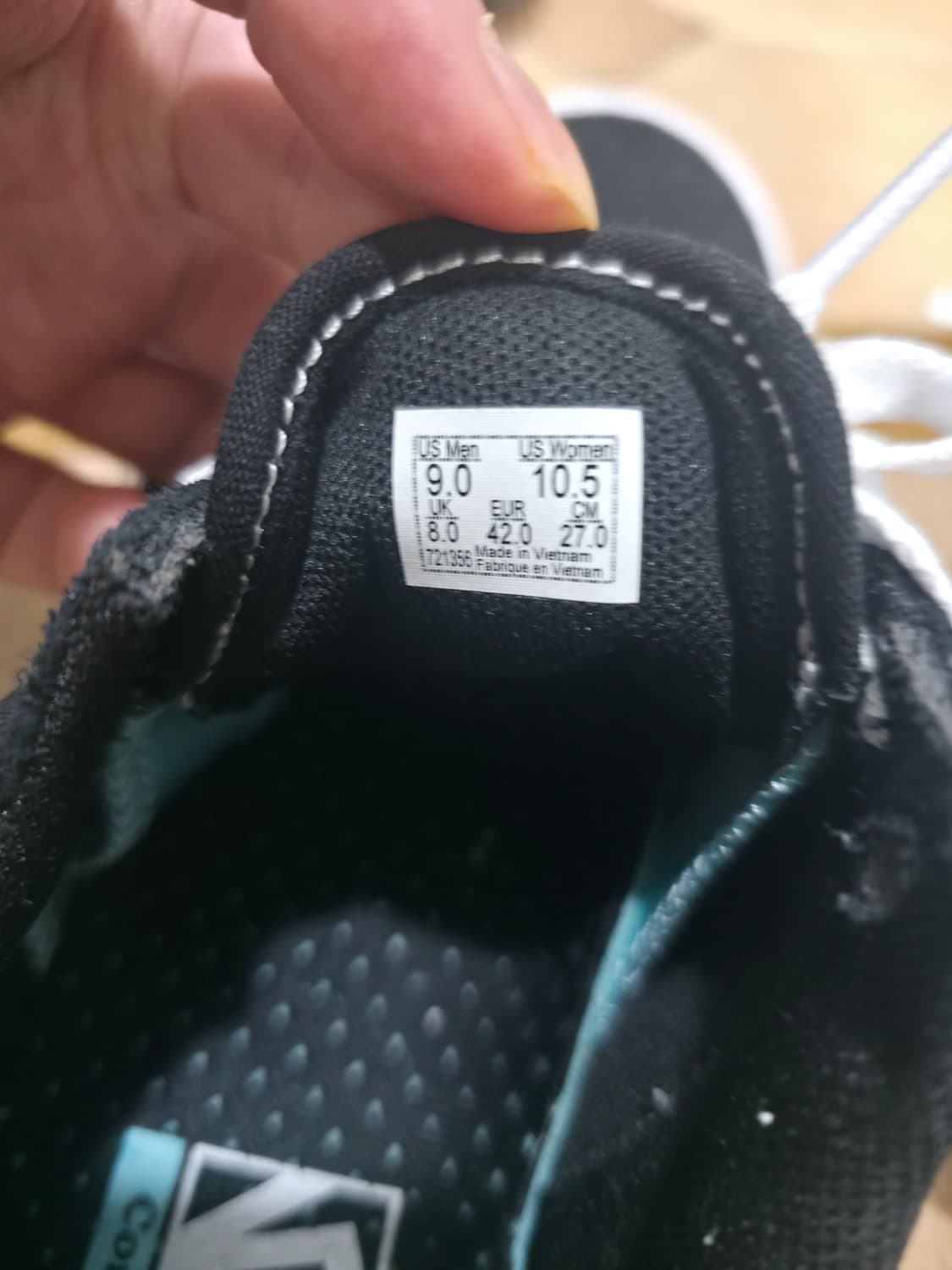 반스 올드스쿨 블랙 컴피쿠시 270 상품이미지8