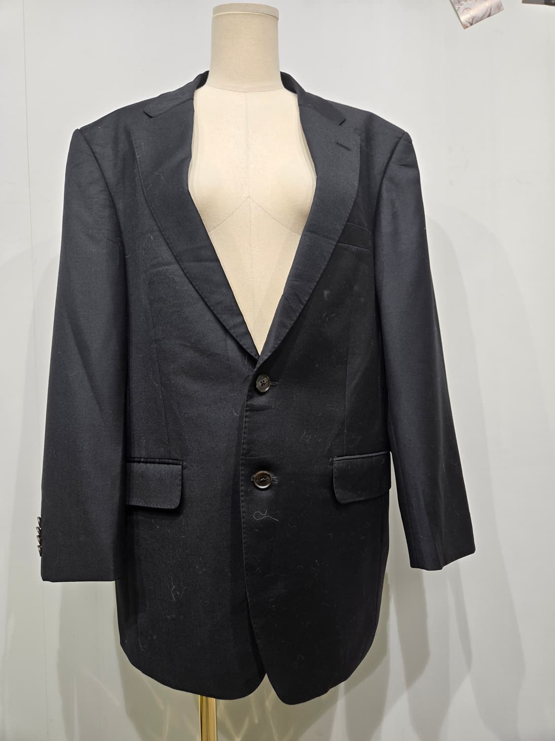 에르메네질도 제냐 블랙 남성 정장 자켓 상품이미지1