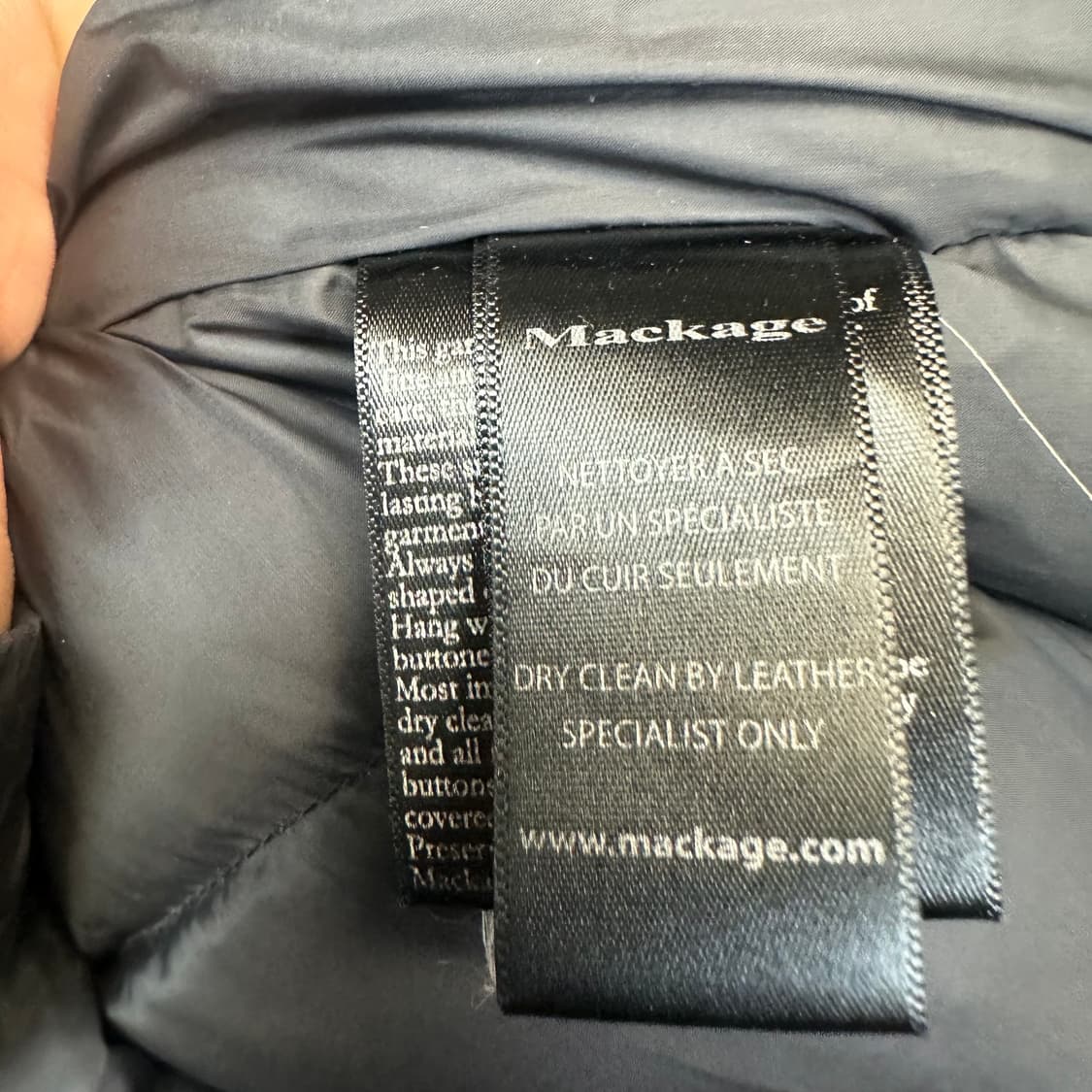 맥케이지 카키야상패딩 XS 상품이미지5