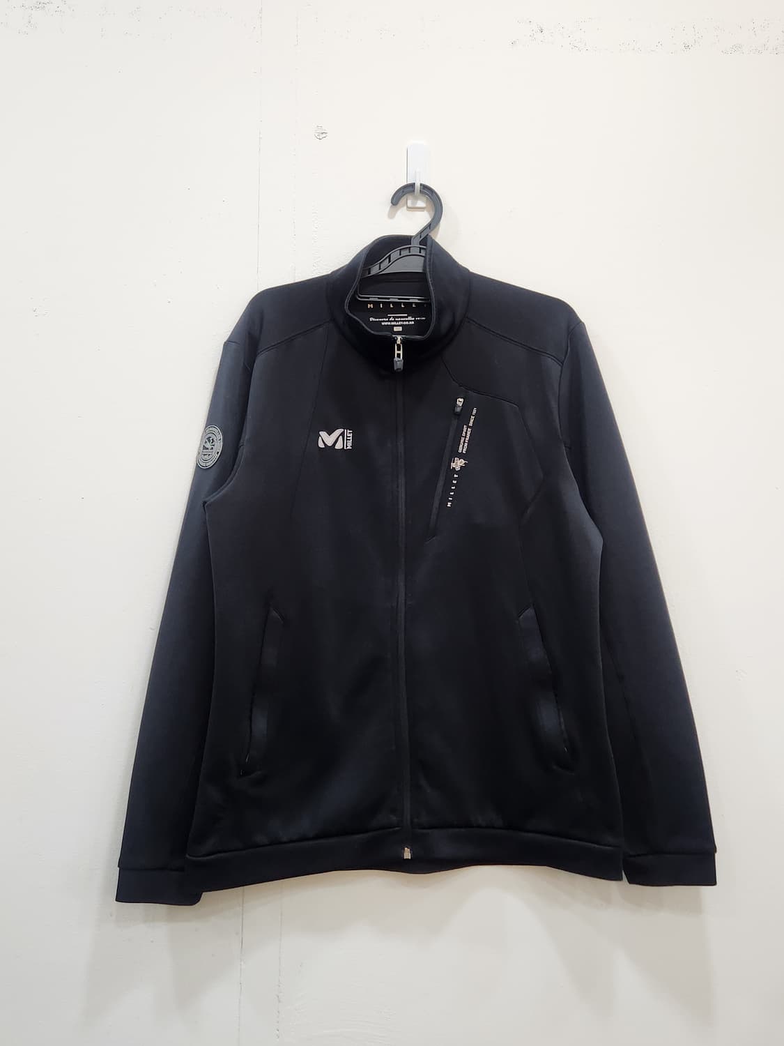 [95] 밀레 블랙 집업 자켓 져지 남성 95사이즈 상품이미지1