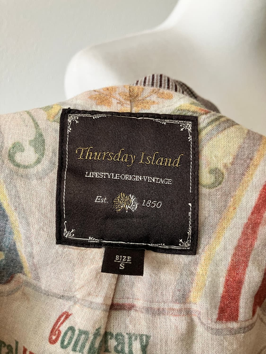 Thursday Island 써스데이아일랜드 간절기 체크자켓 상품이미지5