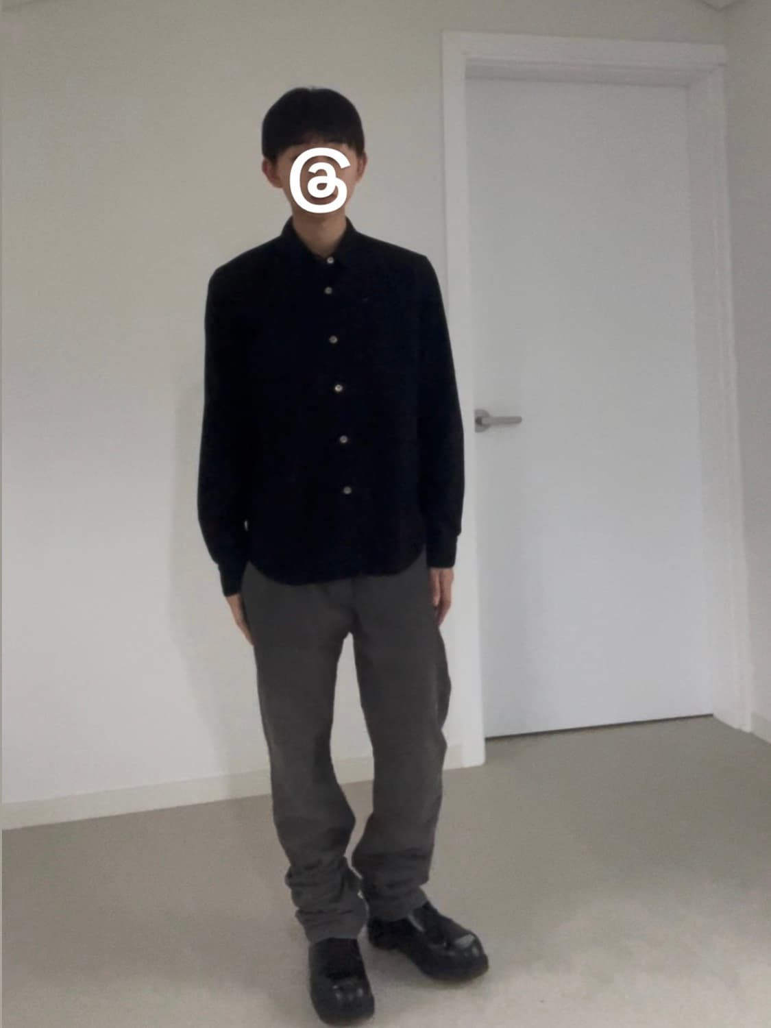 꼼데가르송 옴므 2005aw 울 셔츠 상품이미지1