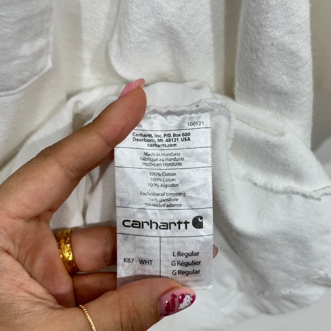 칼하트 carhartt 포켓 반팔티셔츠 상품이미지6