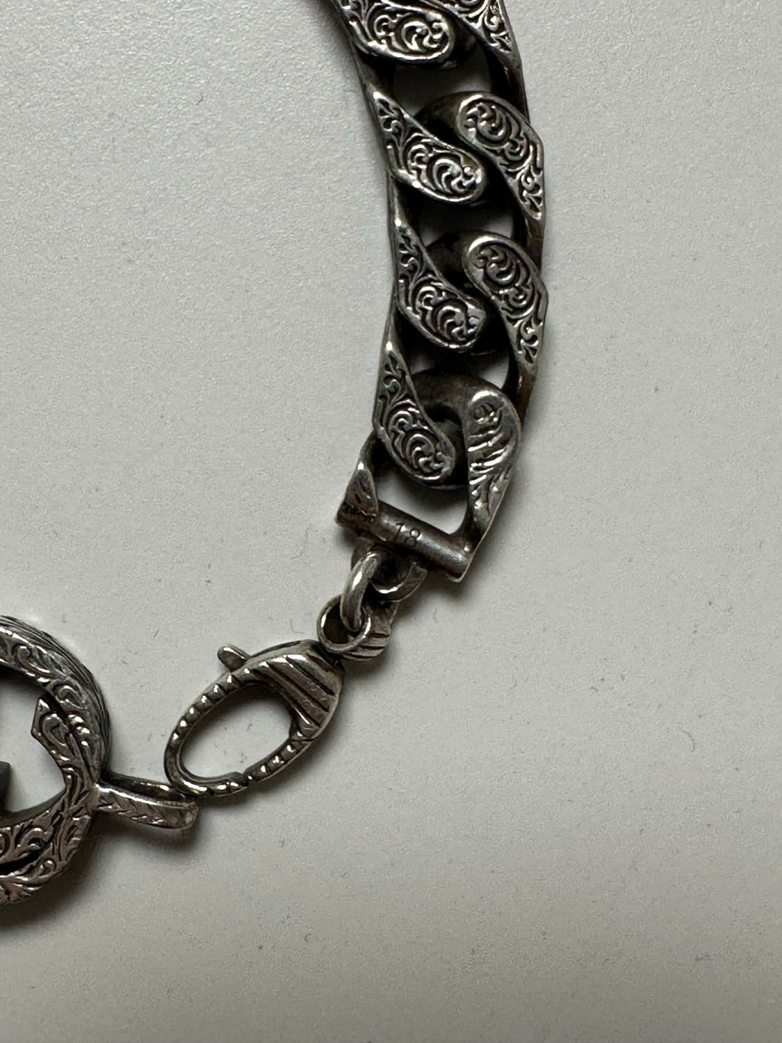 구찌 실버925 팔찌 상품이미지2