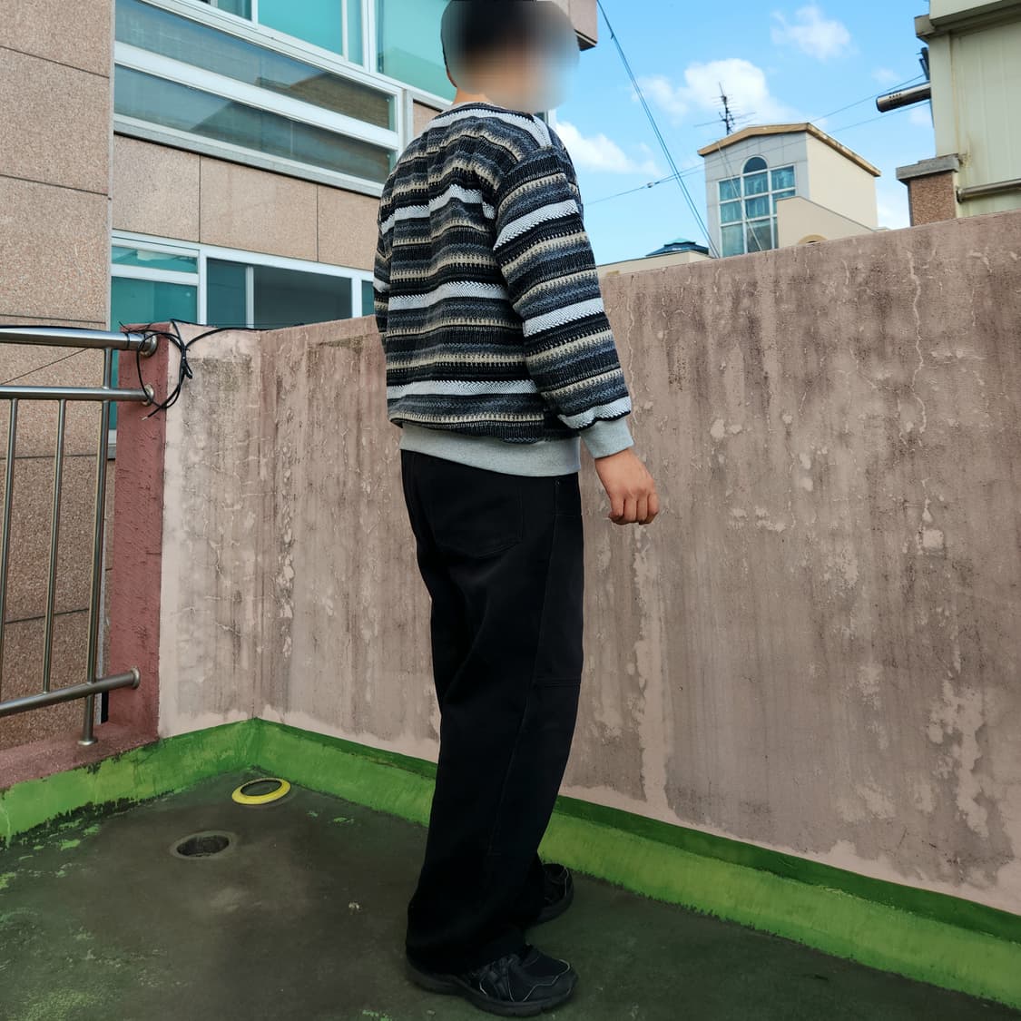 [네고가능] 스트라이프 패턴 니트 상품이미지2