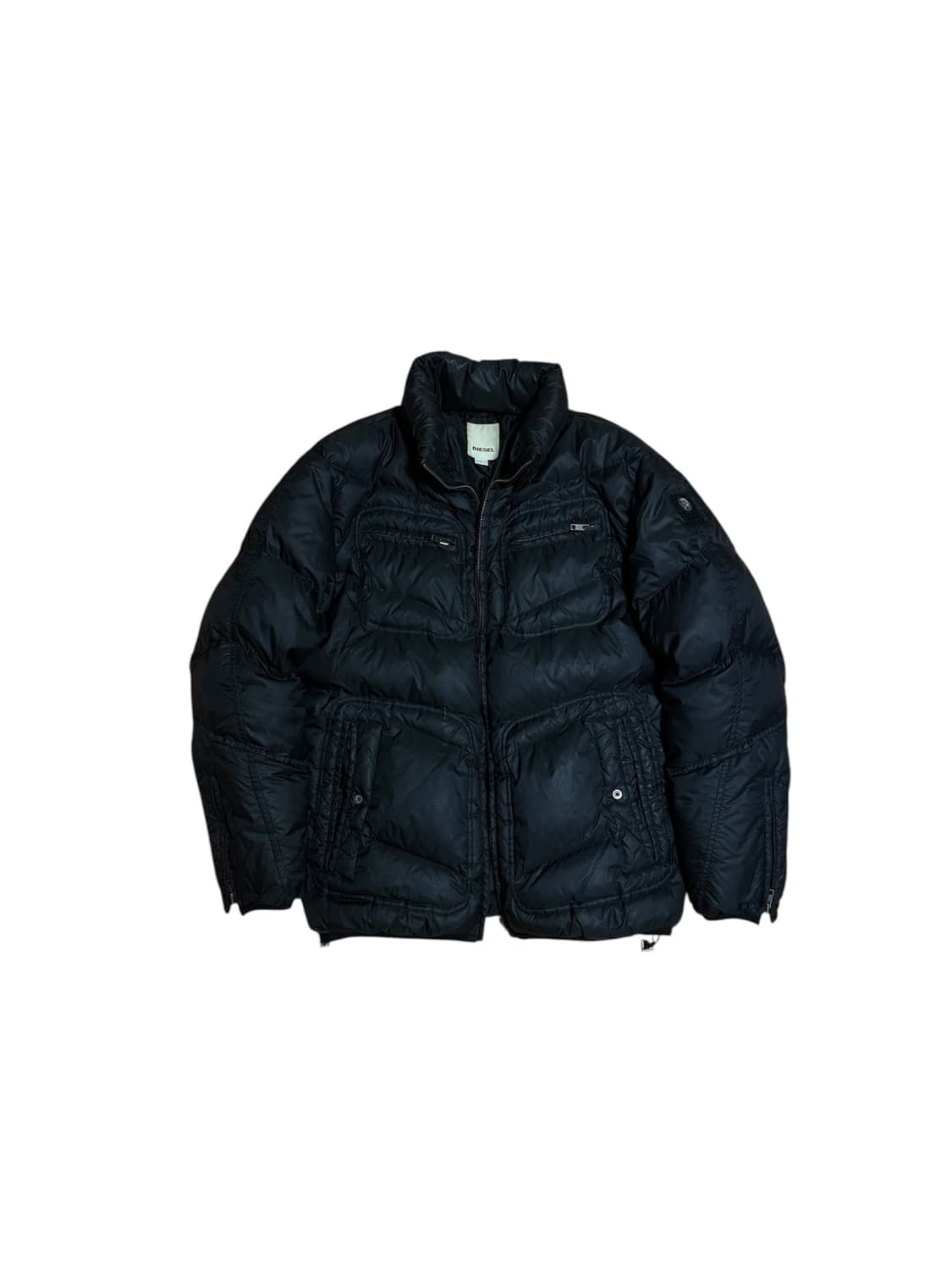 [L] 디젤 구스다운 바이커 패딩 상품이미지1