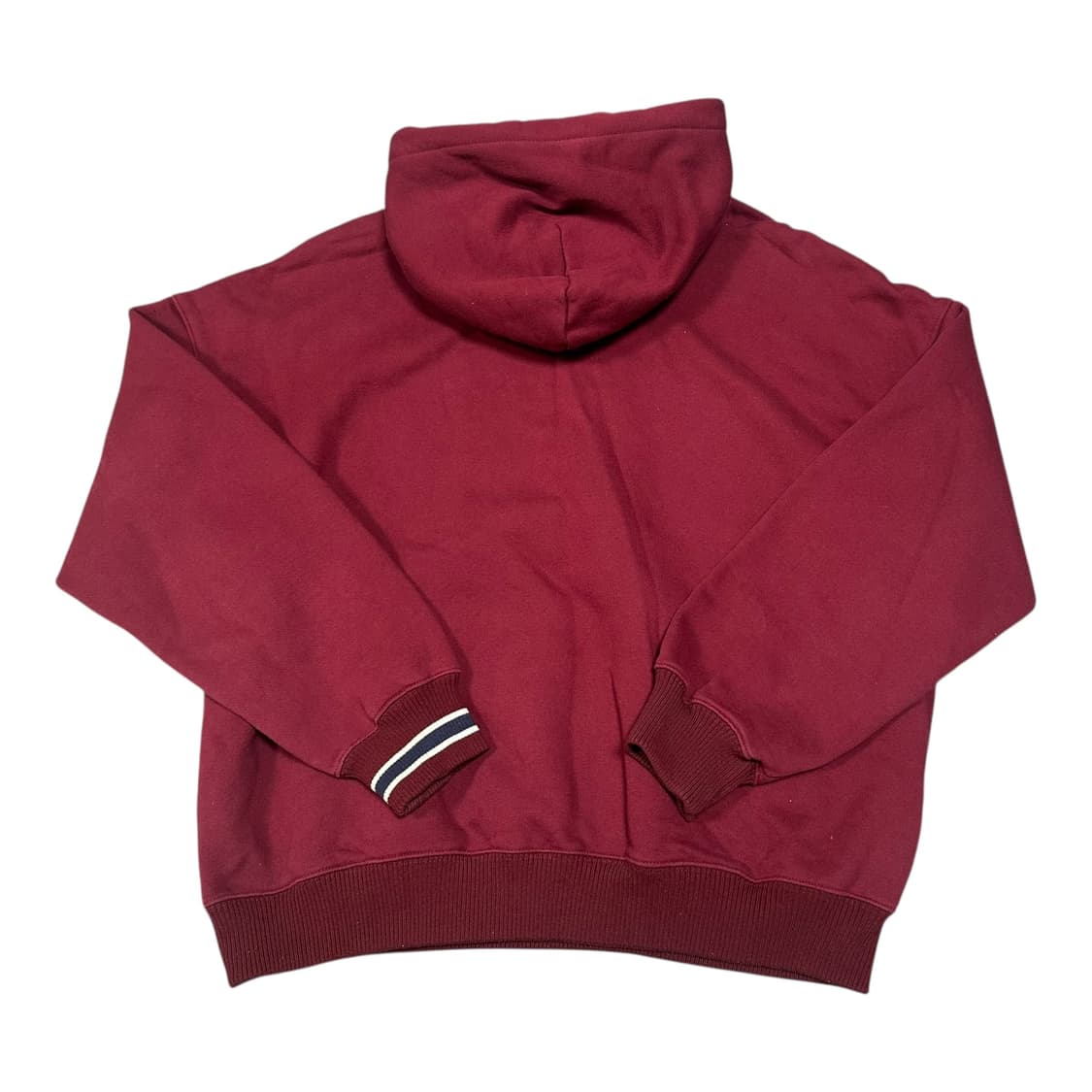 ✨ (바배) OiOi 오아이오아이 버건디 기모 후드티 상품이미지2