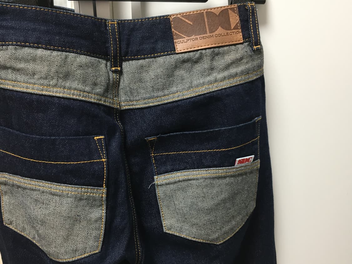 스컬프터 Sculptor 스티치 데님 팬츠 상품이미지1