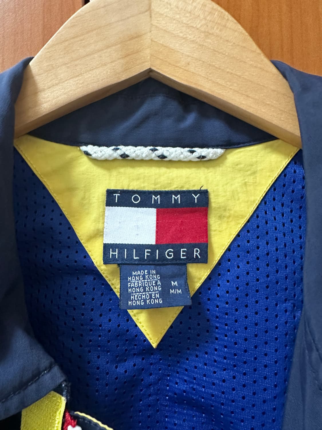 90s 타미힐피거 빈티지 올드스쿨 바람막이 자켓 상품이미지2