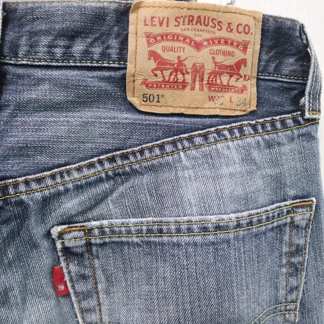 리바이스 501 데님팬츠 67215 상품이미지9